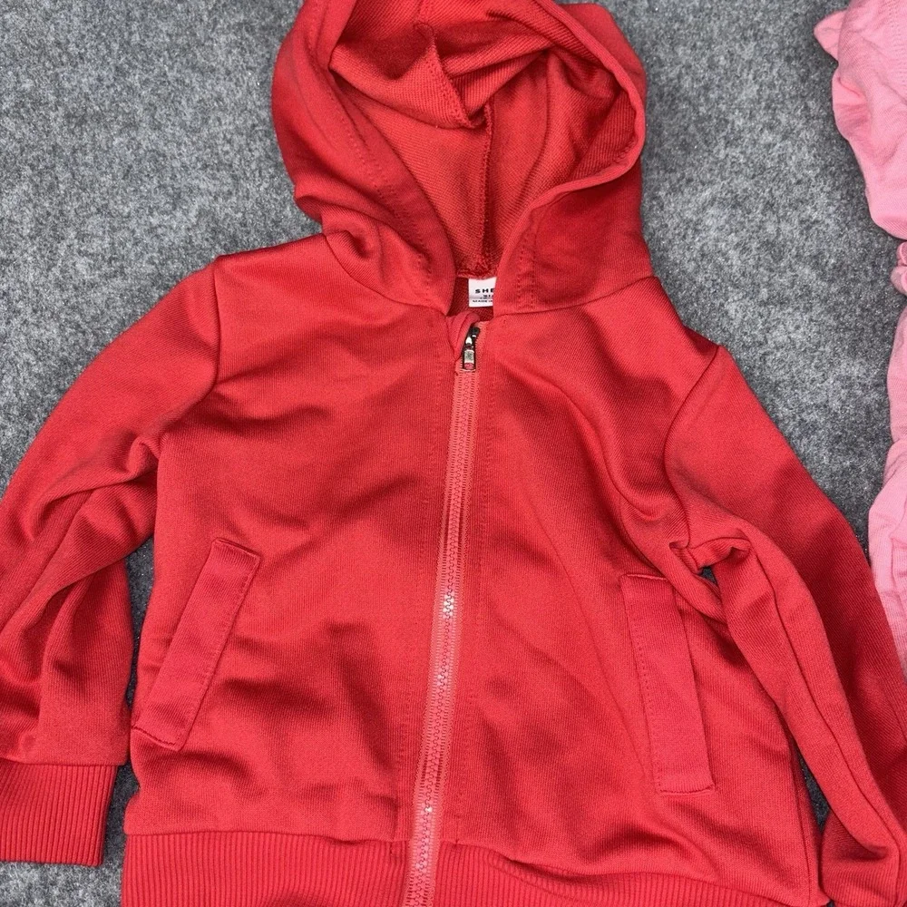 Baby Girls Jackets Coats 12 Months Lot Of 11 Winter Full Zip Mixed Hooded Fleece